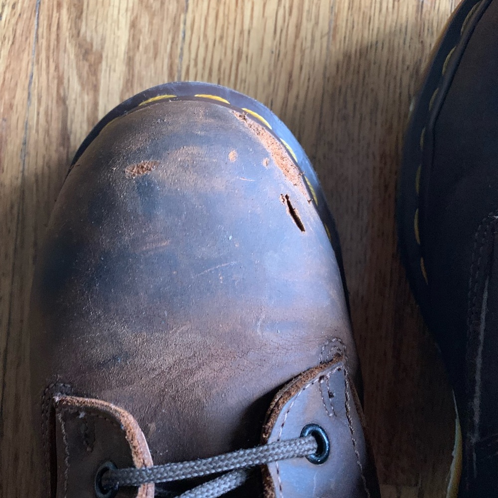Dr Martens steel toe shoes. - Picture 3 of 7